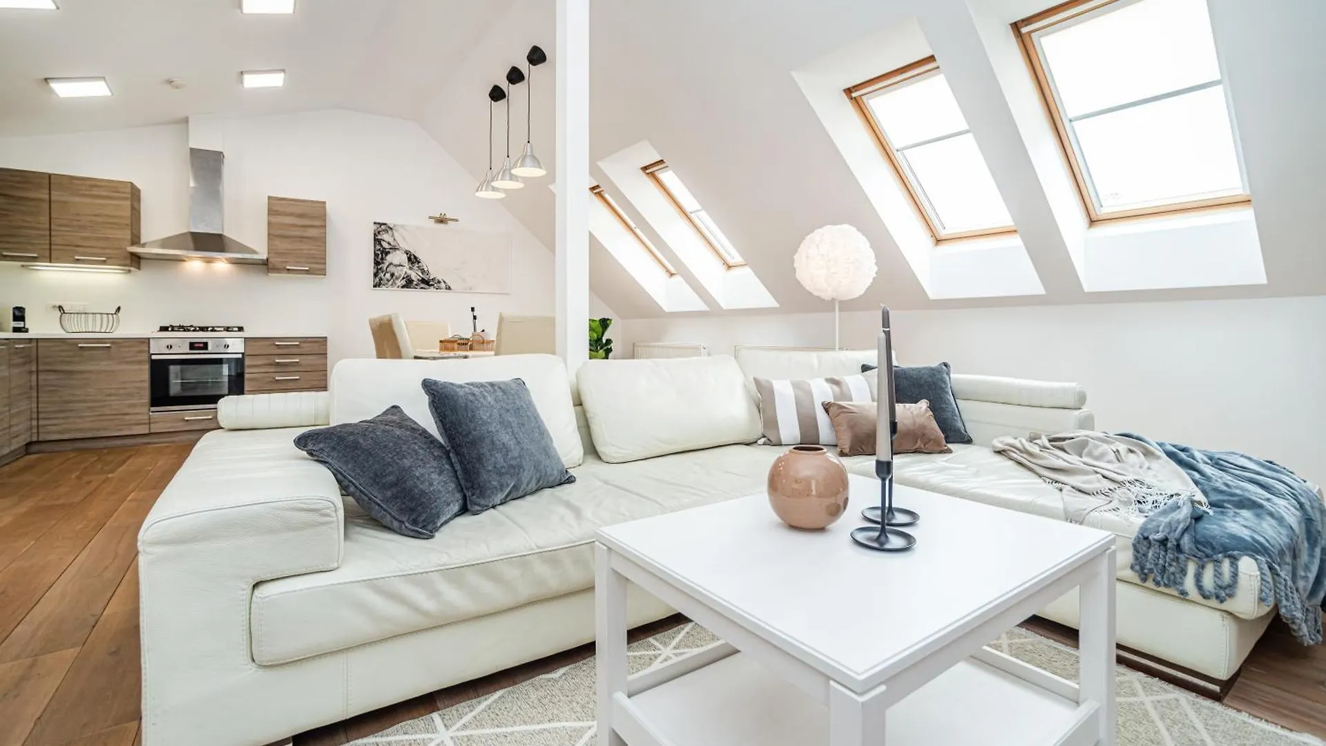 Large And Stylish Apartment In 프라하
